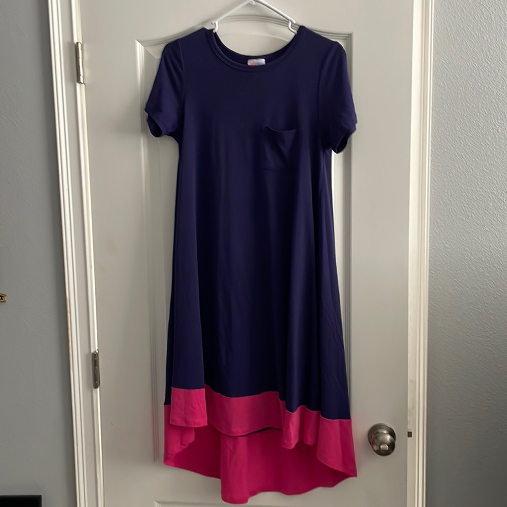 LuLaRoe two color Carly dress!